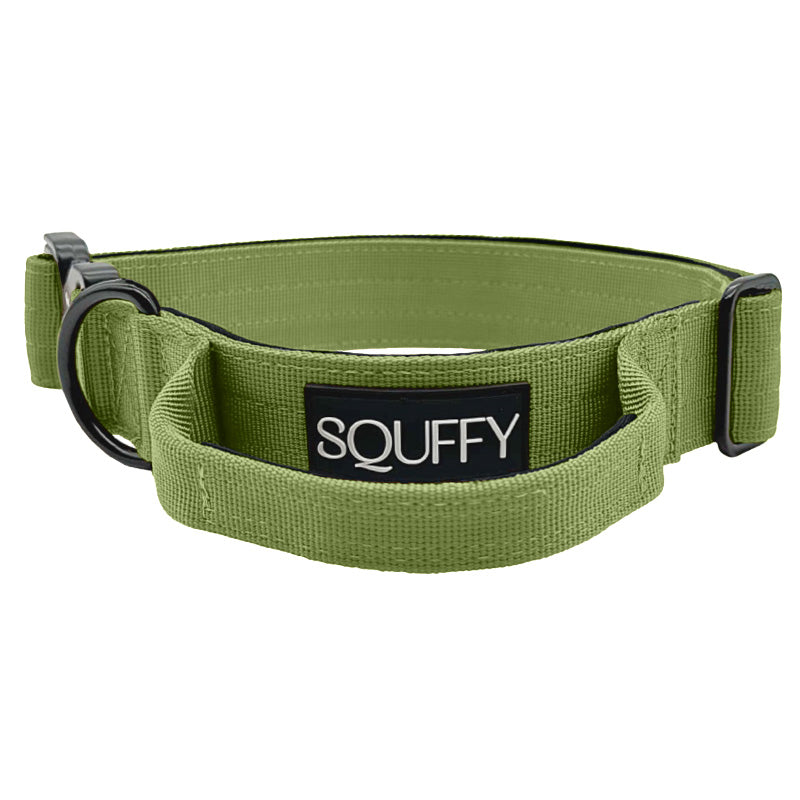 Tactical Dog Collar Moss Forge Olive Green