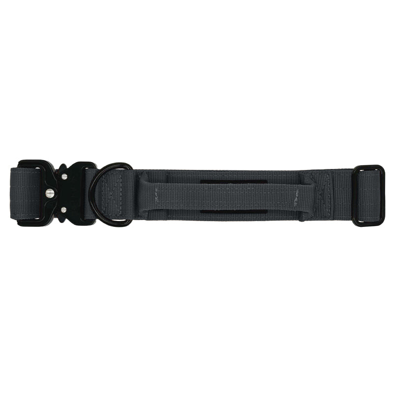 Tactical Dog Collar Raven Vex Midnight Black