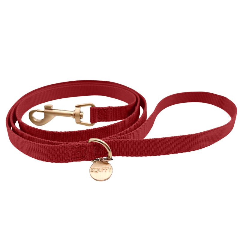 Puppy Dog Leash Ruby Gale Ruby Red